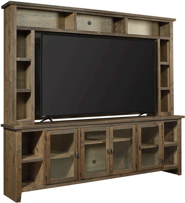 aspenhome® Alder Grove Brindle 97" Console and Hutch-0