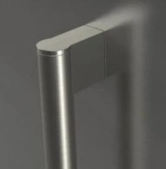 Fulgor Milano Distinto 24" Gray Refrigerator Handle Kit