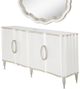 Michael Amini® London Place Creamy Pearl Sideboard with Mirror-1