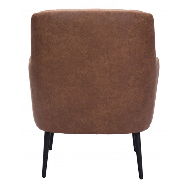 Zuo® Modern Tasmania Vintage Brown Accent Chair-1