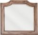 International Furniture Direct Aruba Natural Drift Sand Mirror-0