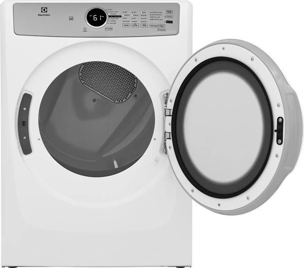 Electrolux 8 Cu. Ft. White Front Load Electric Dryer-1