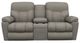 La-Z-Boy® Morrison Fog Manual Reclining Loveseat with Console-1