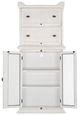 Magnussen Home® Bronwyn Alabaster Lateral File with Hutch-3