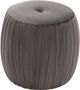 TOV Furniture Sommer Grey Velvet Ottoman-2