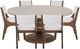International Furniture Direct Lumiere 7-Piece Brown Dining Set-0