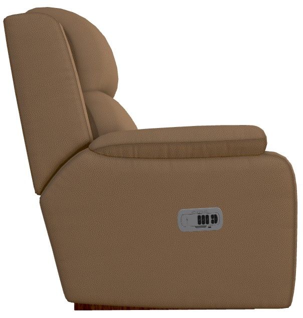La-Z-Boy® Dorian Camel Power Rocking Recliner with Headrest-3