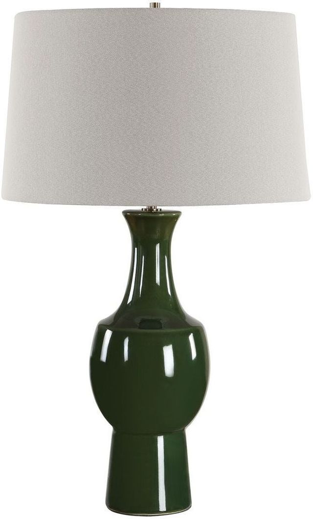 Uttermost® Tennille Deep Green Table Lamp-0