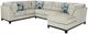 Benchcraft® Maxon Place 3-Piece Stone Right-Arm Facing Sectional and Chaise-0