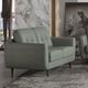 ACME Furniture Radwan Pesto Green Leather Loveseat-1