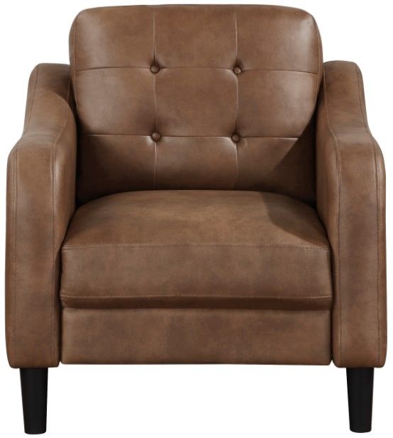Homelegance® Mallory Brown Stationary Chair-2