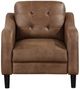 Homelegance® Mallory Brown Stationary Chair-2
