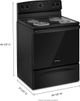 Amana® 30" Black Freestanding Electric Range-2