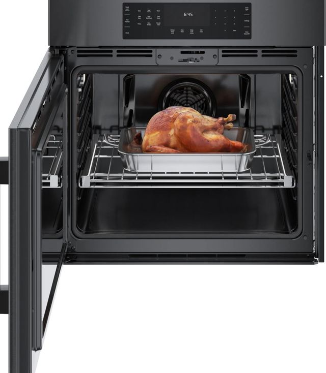 Bosch® 800 Series 30" Black Stainless Steel Left-Hand Single Electric Wall Oven-2