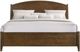 Intercon Andover Walnut King Arched Panel Bed-1