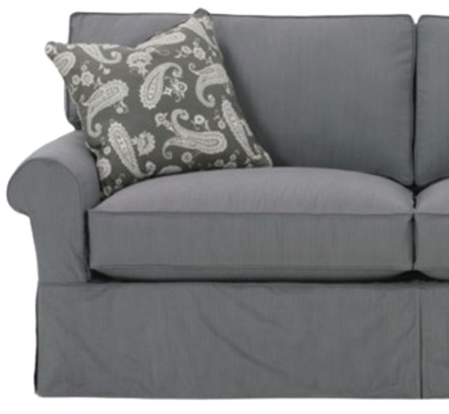 Rowe® Customizable Nantucket Queen Slipcovered Sleeper Sofa-1