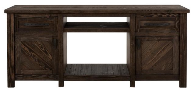 International Furniture Direct Dutton Brown 2-Drawer TV Stand-2