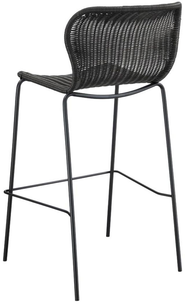 Coaster® McKinley 2-Piece Brown/Sandy Black Upholstered Bar Stools-3