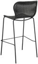 Coaster® McKinley 2-Piece Brown/Sandy Black Upholstered Bar Stools-3