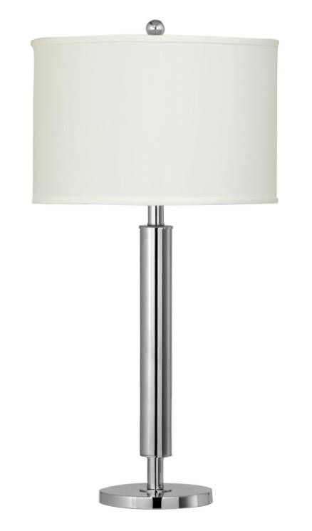 Cal® Lighting & Accessories Chrome Table Lamp-0