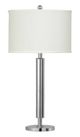 Cal® Lighting & Accessories Chrome Table Lamp-0