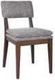 New Classic® Home Furnishings Miller 5-Piece Gray/Walnut Dining Table Set-2
