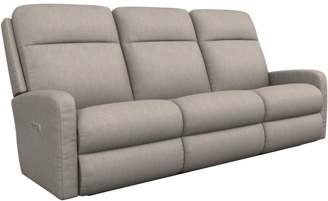 La-Z-Boy® Finley Ivory Power Wall Reclining Sofa with Headrest-0