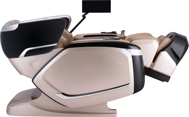 Cozzia® Quantum Black/Champagne Power Massage Chair-1