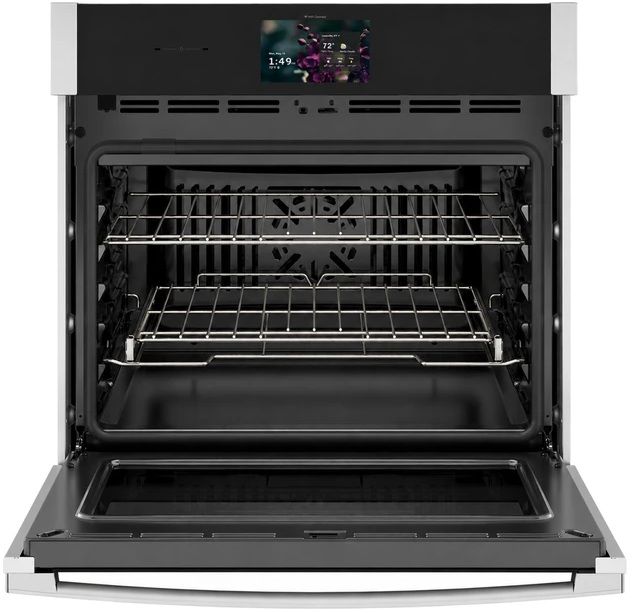 GE Profile™ 30" Stainless Steel Smart Single Electric Wall Oven with No Preheat Air Fry and Precision Cooking-1