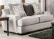 Furniture of America® Picotee Light Gray Loveseat-0