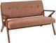 Olliix by INK+IVY Orange Rocket Loveseat-3