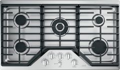 Table de cuisson au gaz Cafe™ de 36 po - Acier inoxydable