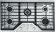 Café™ 36" Brushed Stainless Steel Gas Cooktop-0