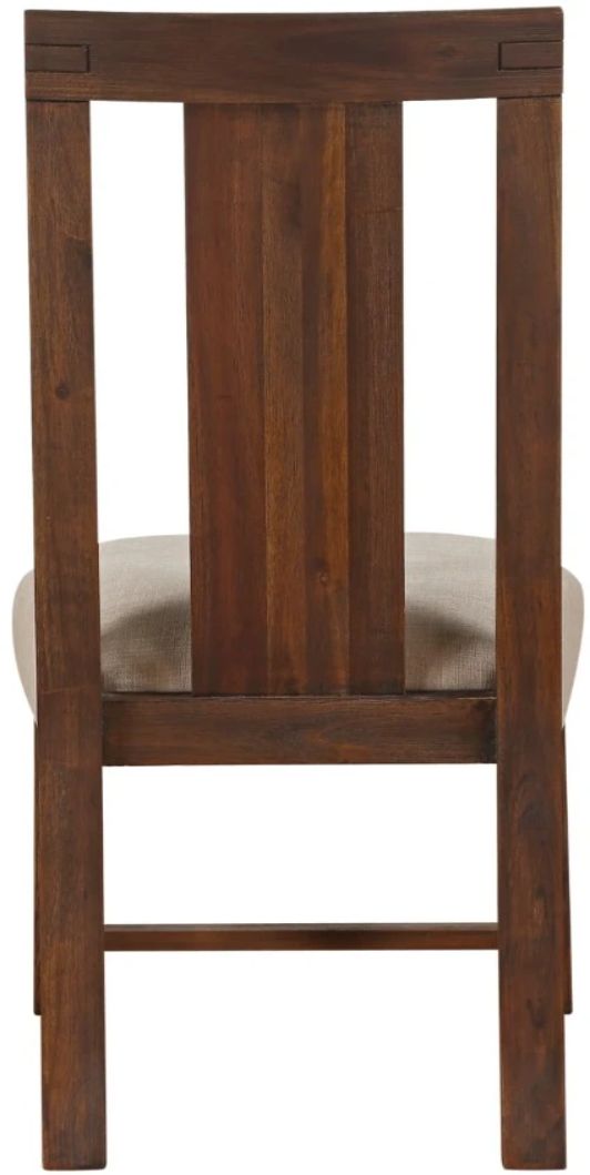 Modus Furniture Meadow Beige/Brick Brown Dining Chair-4