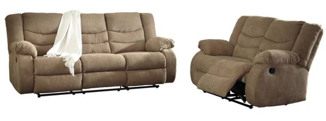Signature Design by Ashley® Tulen 2-Piece Mocha Living Room Reclining Seating Set-0