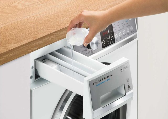 Fisher Paykel WashSmart™ 2.4 Cu. Ft. White Front Load Washer-5