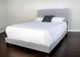 Bernards Eden Gray Upholstered Full Panel Bed-1