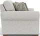 Flexsteel® Randall Silver Glacier Three-Cushion Sofa-2
