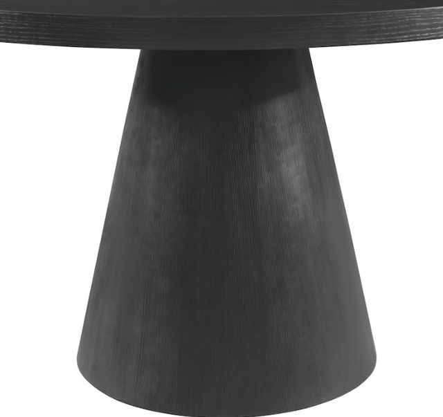 Elements International Portland 5-Piece Black/Grey Standard Height Dining Set-1