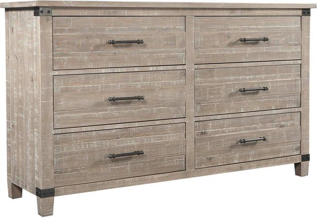 aspenhome® Foundry Weathered Stone Dresser-0