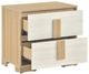Homelegance® Sterling Natural/White Nightstand-3