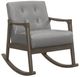 Homelegance® Auden Gray/Light Gray Rocking Chair-0