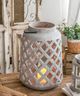 A & B Home Gray 20" Lantern-3