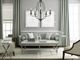 Cal® Lighting & Accessories Lebrija Textured Bronze Chandelier-1