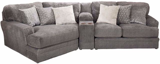 Jackson Furniture Mammoth 3-Piece Smoke Sectional Sofa Set