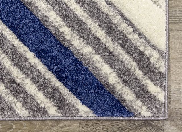 Kalora Interiors Soho Grey Black Blue 2'0" x 3'7" Rug-2