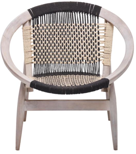 Jaipur Furniture Fiona White Wash Chair-1
