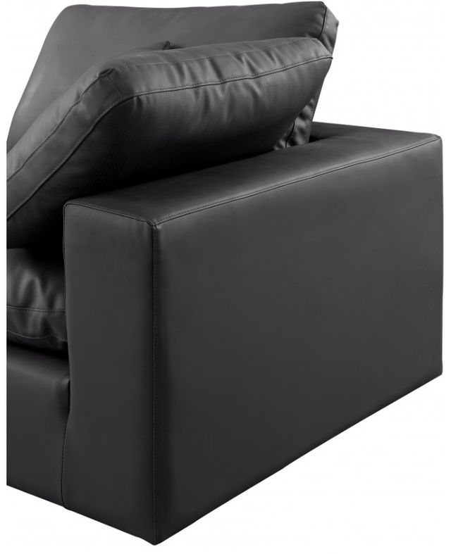 Meridian Furniture Comfy 3-Piece Black Sofa-4
