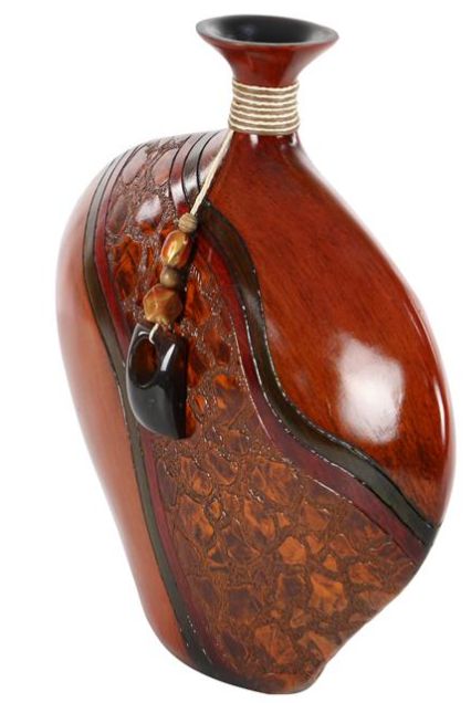 Deco Marche Brown Decorative Vase-1