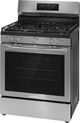 Frigidaire® Gallery 30” Stainless Steel Freestanding Rear Control Gas Range with AirFry-1